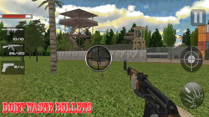 Army commando fighter: oneman gun strike screenshot 2