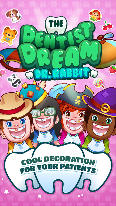 The Dentist Dream - Dr. Rabbit: Teeth Doctor Game screenshot 3
