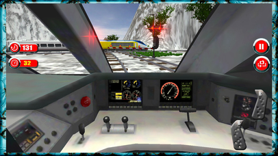 Furious Railway Train : Extreme Train Drive - Pro screenshot 2