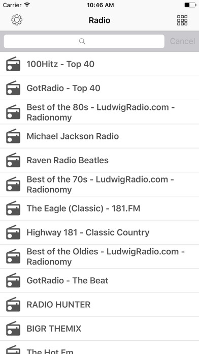 Radio FM Pop online Stations screenshot 2