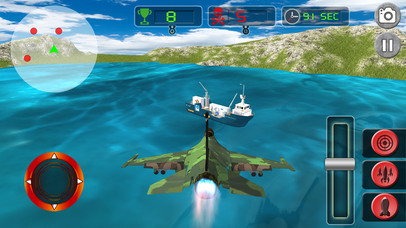 Jet Fighter Aircraft combat flight sim-ulator 2017 screenshot 4