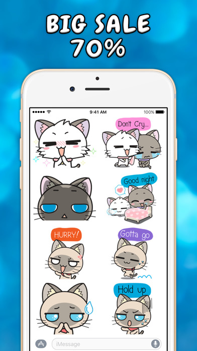 Sweet Cat Stickers screenshot 4