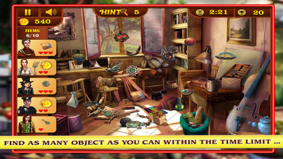 Hidden object: Mystery Spot Crime Scene screenshot 3
