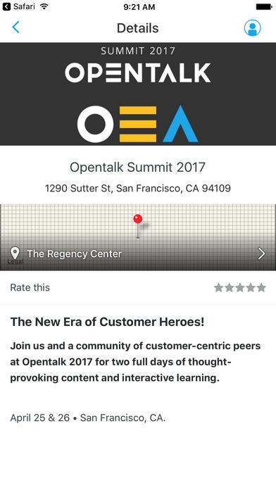 Opentalk Summit 2017 screenshot 2