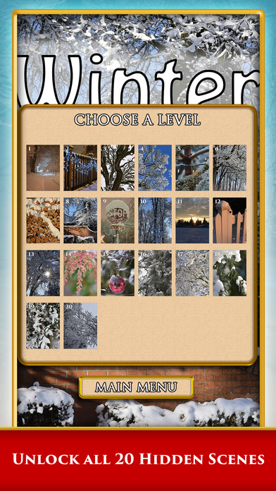 Hidden Scenes - Winter Puzzles screenshot 4