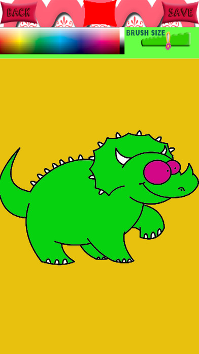 New Pages Dinosaur Coloring Book For Children screenshot 2