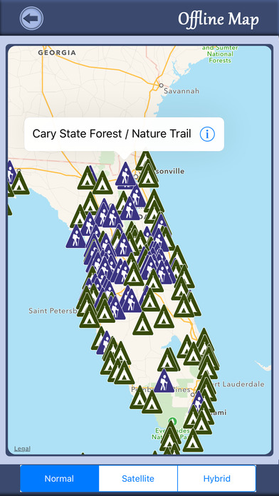Florida - Campgrounds & Hiking Trails,State Parks screenshot 2