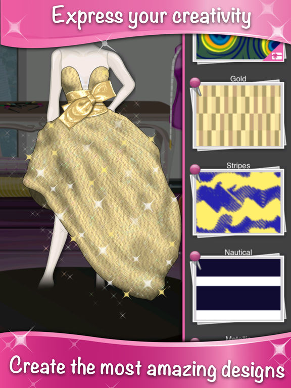 Screenshots of Fashion Studio for iPad
