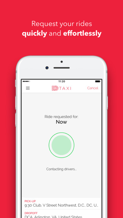 DC TaxiApp for Riders screenshot 4