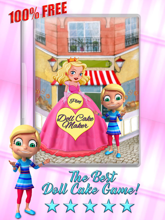 App Shopper Doll Cake Maker Kids Cooking Game (Games)
