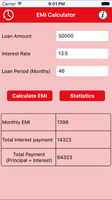 Smart EMI Mortgage Calculator - Loan & Finance screenshot 2