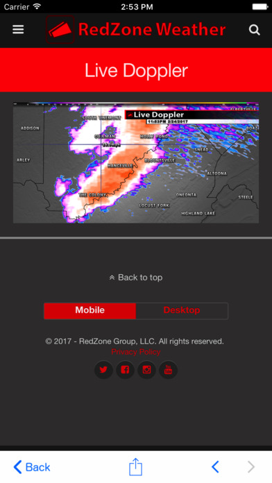 RedZone Weather screenshot 4