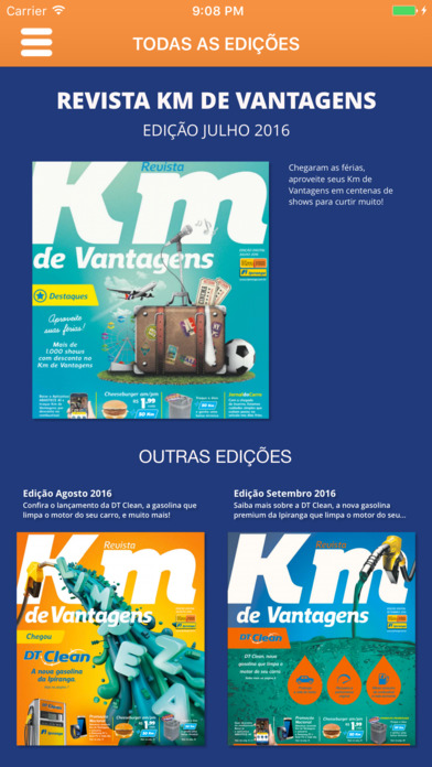 Revista Km de Vantagens screenshot 2