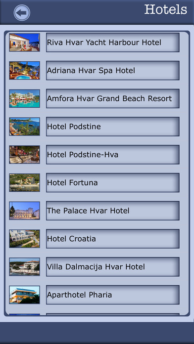 Hvar Island Offline Map Guide screenshot 3