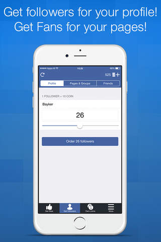 FLikes for Facebook - Get likes, followers, fans screenshot 3