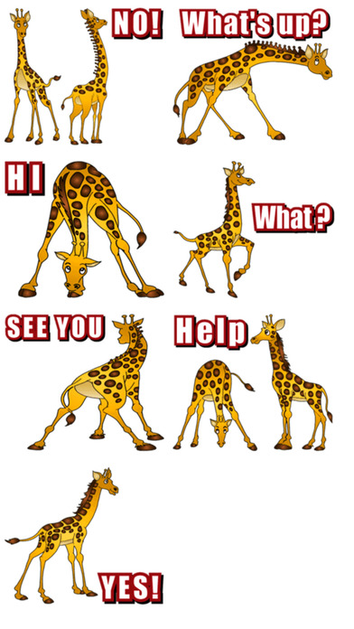 Giraffe Emoji screenshot 2