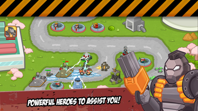 Defense Battle with Super Weaponry screenshot 2