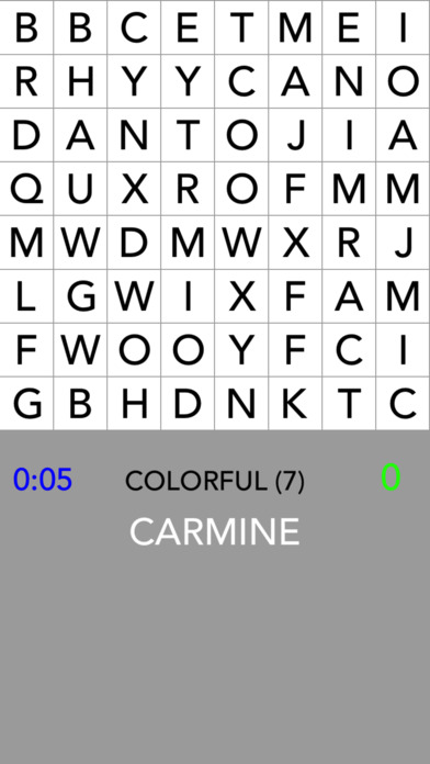 WordSearch - 30 Seconds game screenshot 2