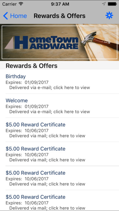 HomeTown Hardware Rewards screenshot 3