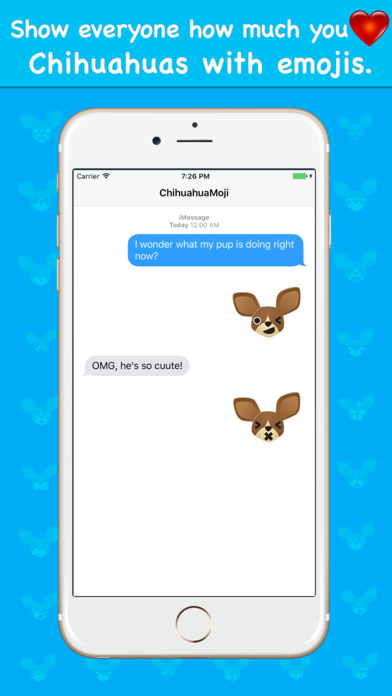ChihuahuaMoji - Chihuahua Emoji Keyboard screenshot 2