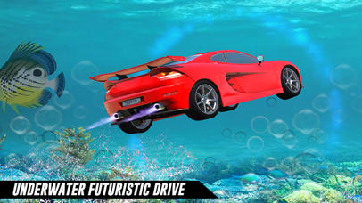 Free Sports Fly Racing Car 3d Games screenshot 2