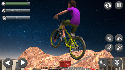 Rooftop Baby Bicycle Stunts screenshot 2