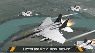 Futuristic Dogfight Fighter Flying Jet Simulator screenshot 4