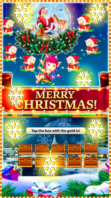 Slots - Free slots merry chrismas Angel ! screenshot 3