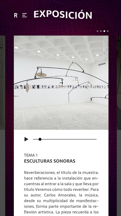 Reverberaciones MUAC, UNAM screenshot 3