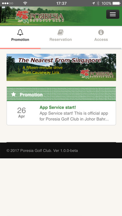 Poresia Golf in Johor Bahru screenshot 2