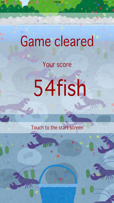 Crayfish fishing Screenshot on iOS