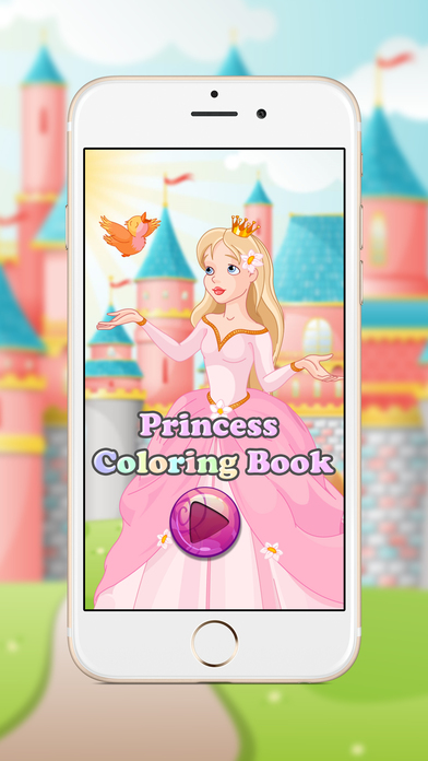 Little Princess Coloring Book screenshot 3