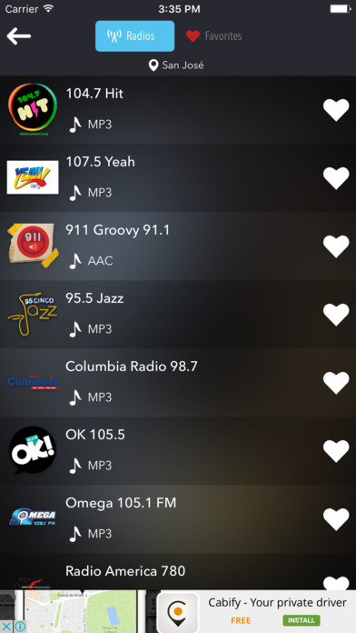 Radios de Costa Rica: FM AM screenshot 2