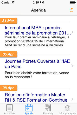 IAE de Paris screenshot 3