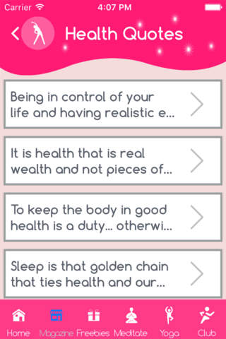 Daily health and fitness tips screenshot 3
