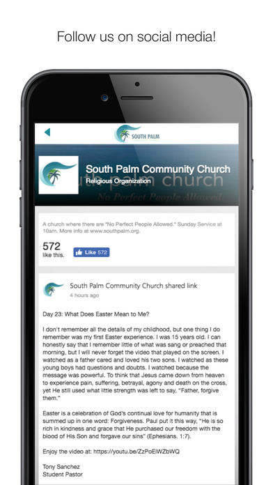 South Palm Church screenshot 3