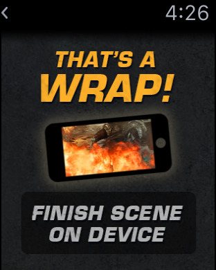 Captura de pantalla del iPhone 3