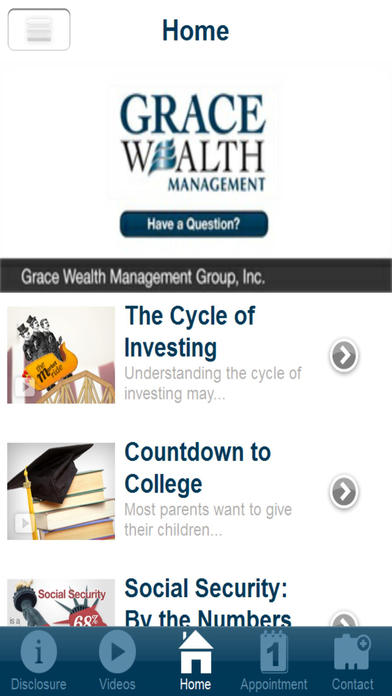 Grace Wealth Management screenshot 2