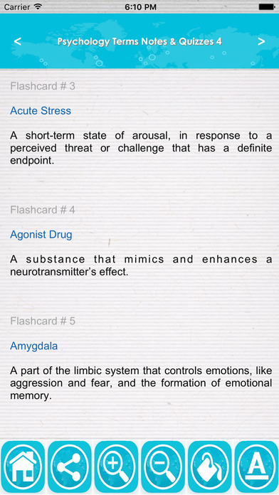 Psychology Terms Exam Review screenshot 3