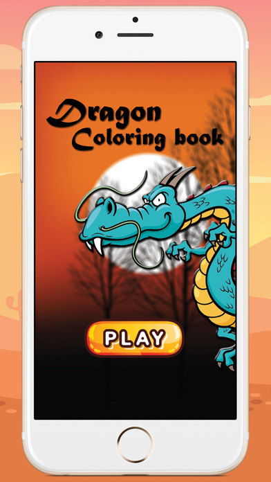 Game For Kids  Dragon Coloring Book screenshot 2