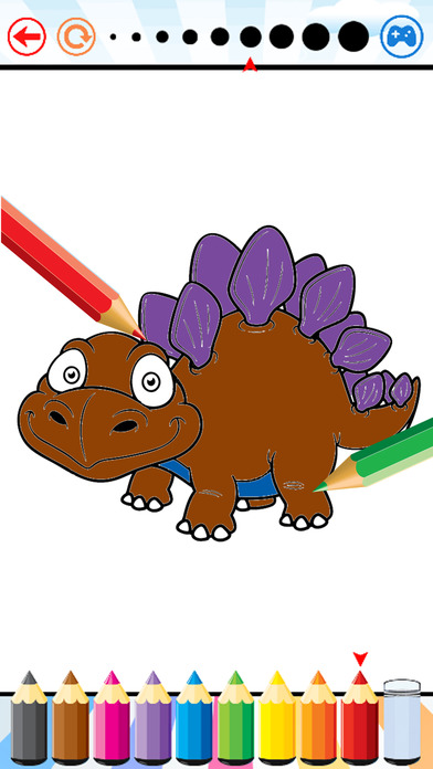 Dinosaur Coloring Book - Dino Drawing for Kids screenshot 3