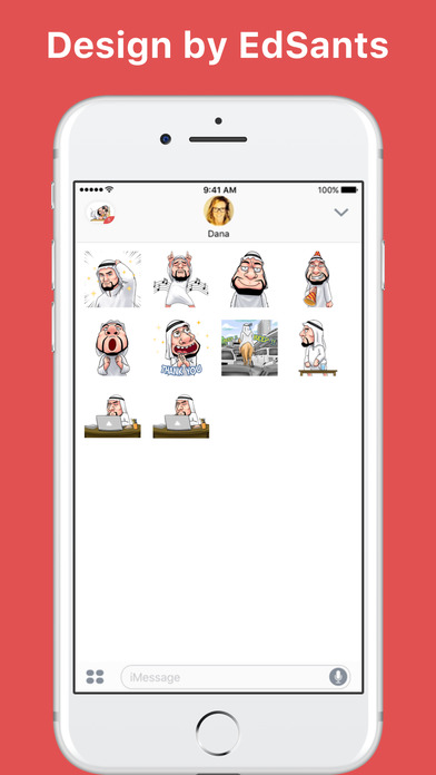 Handsome Uncle stickers by EdSants screenshot 2