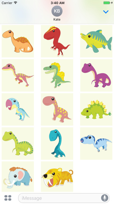 Sticker Me: Dino World screenshot 2