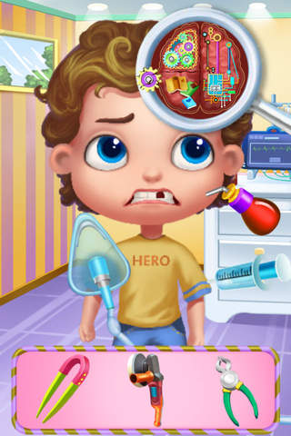 Baby Girl's Brain Surgery Salon-Beauty Treatment screenshot 3