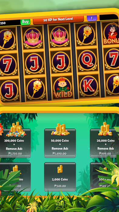 Jungle Journey Slot Machine! Gold Gambling Casino screenshot 3