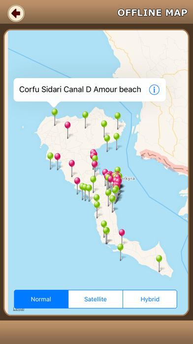 Corfu Island Offline Tourist Explorer screenshot 2