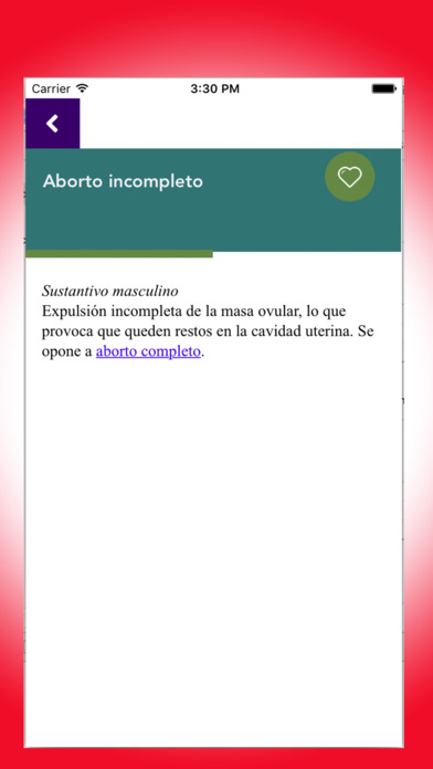 El Diccionario medico Gratis screenshot 2