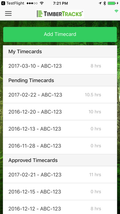 TimberTracks Time screenshot 2