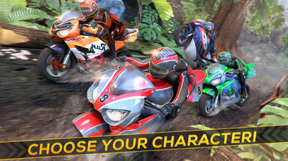 The Survival Racing: Moto GP vs Jurassic Dinos PRO screenshot 3
