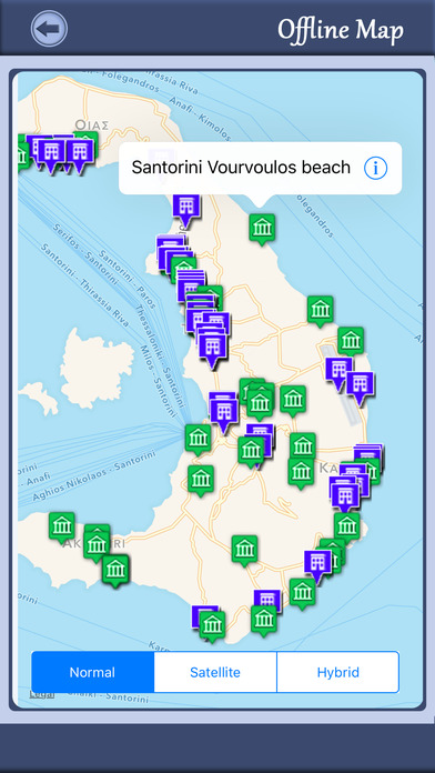 Santorini Island Offline Tourism Guide screenshot 2